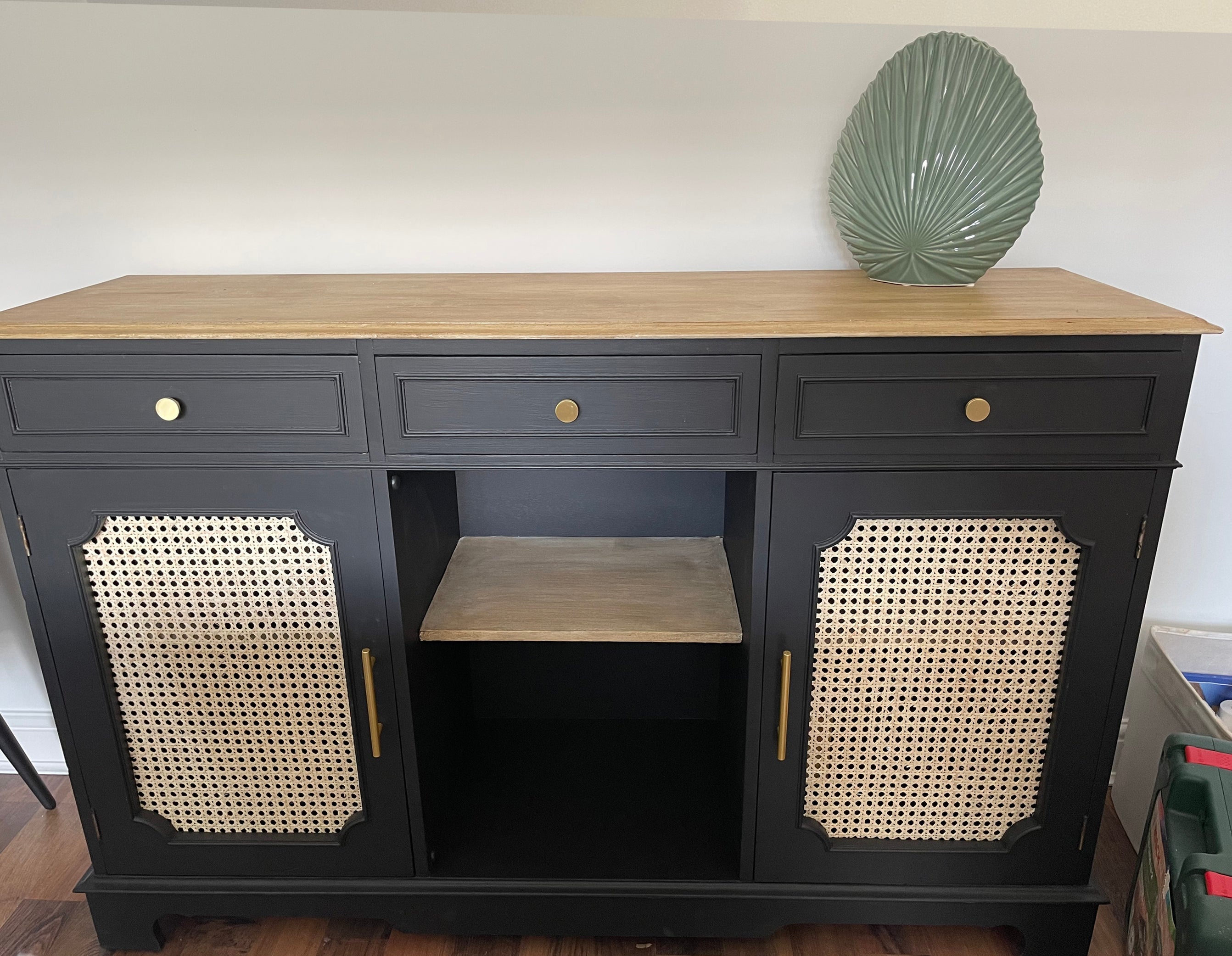 Drawer Makeover with Blackjack, Crème de la Crème & Browning Wax