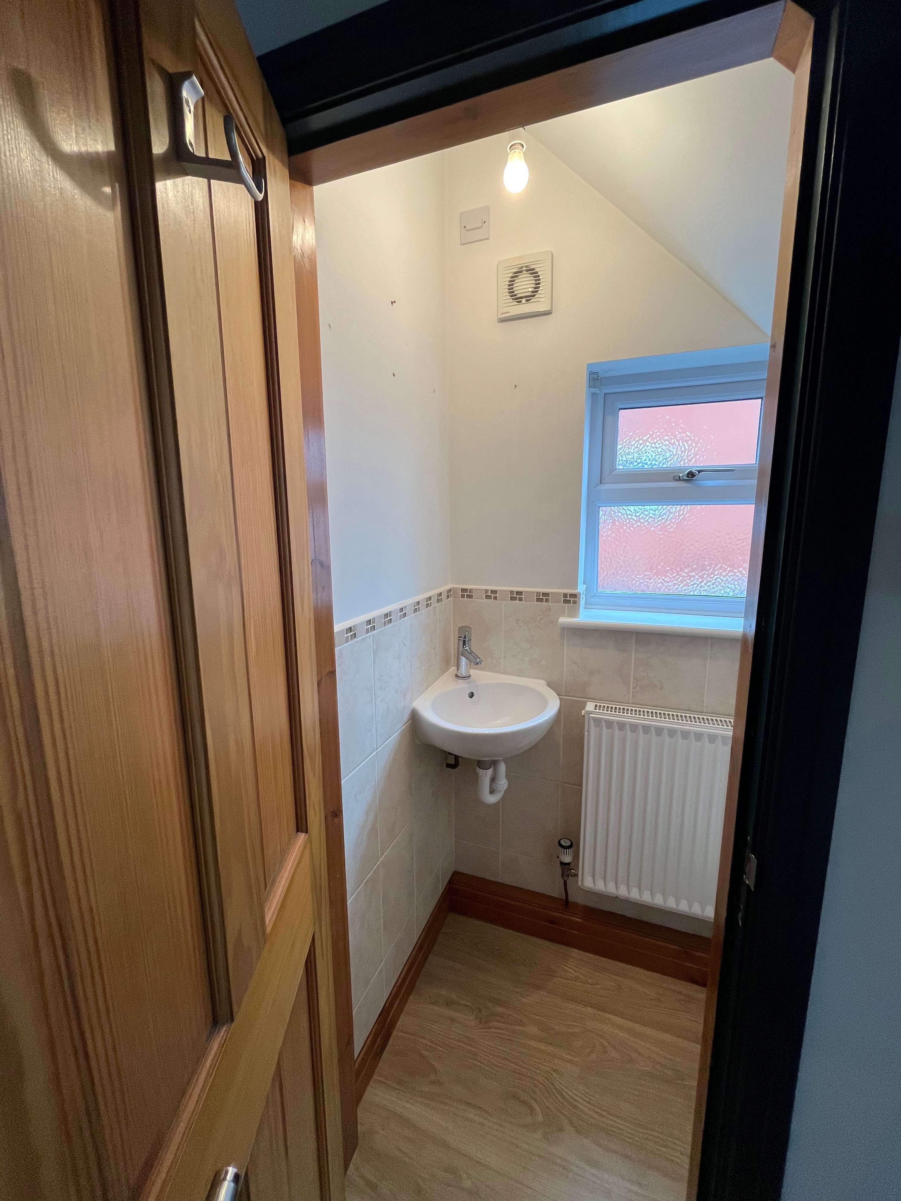 Dusky Blush Bathroom Makeover with Al Fresco Paint