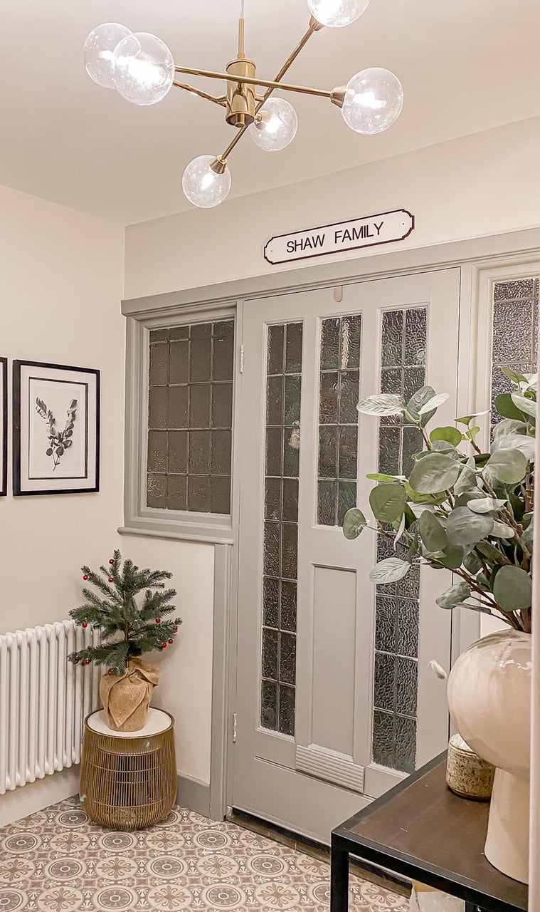 City Slicker Hallway Makeover with Frenchic Paint