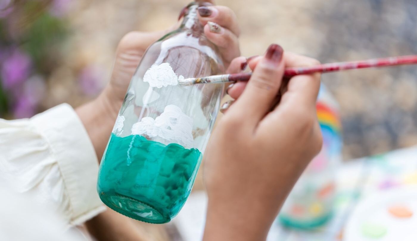 Can You Paint Glass with Frenchic?