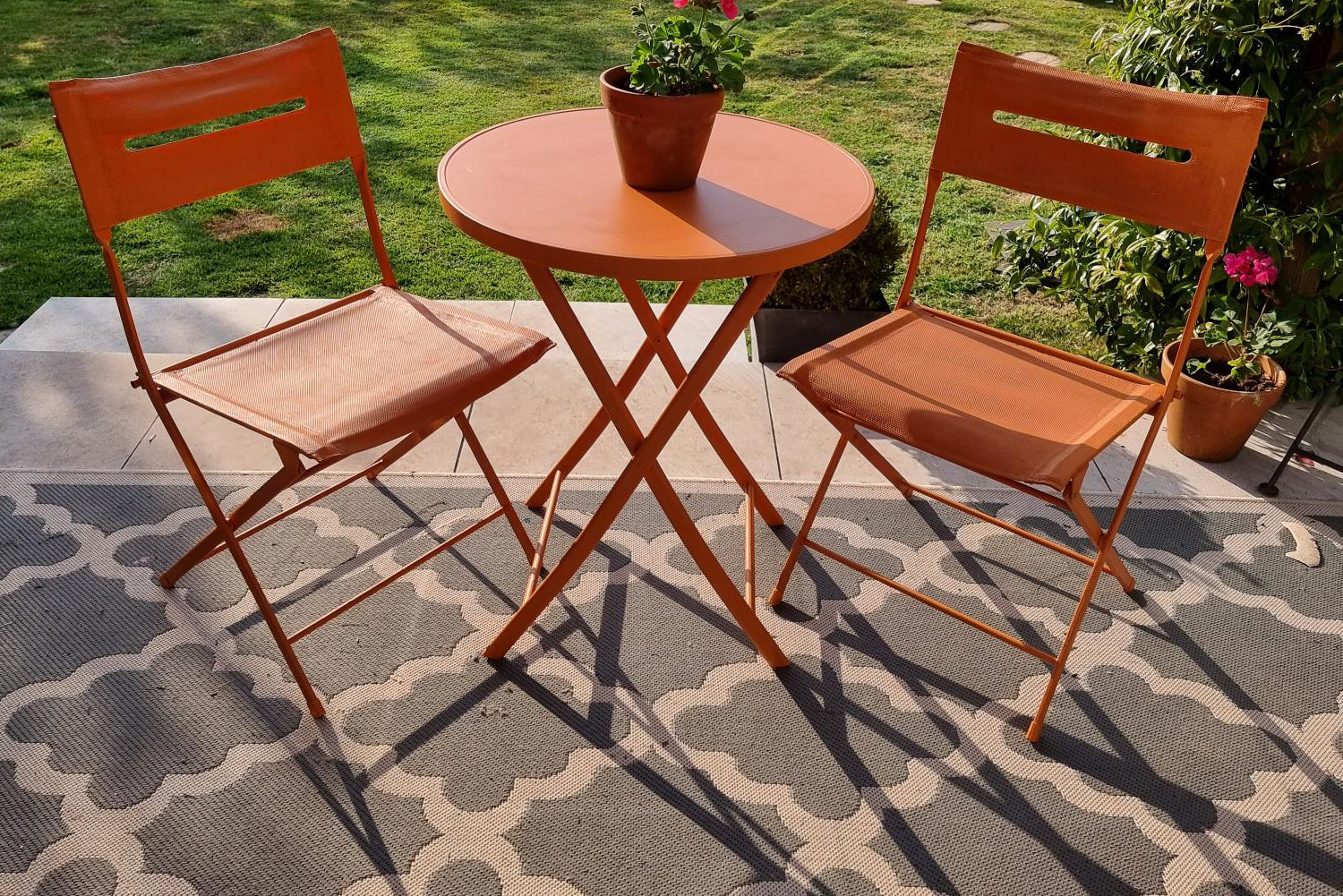 McFee Painted Table and Chair Upcycle