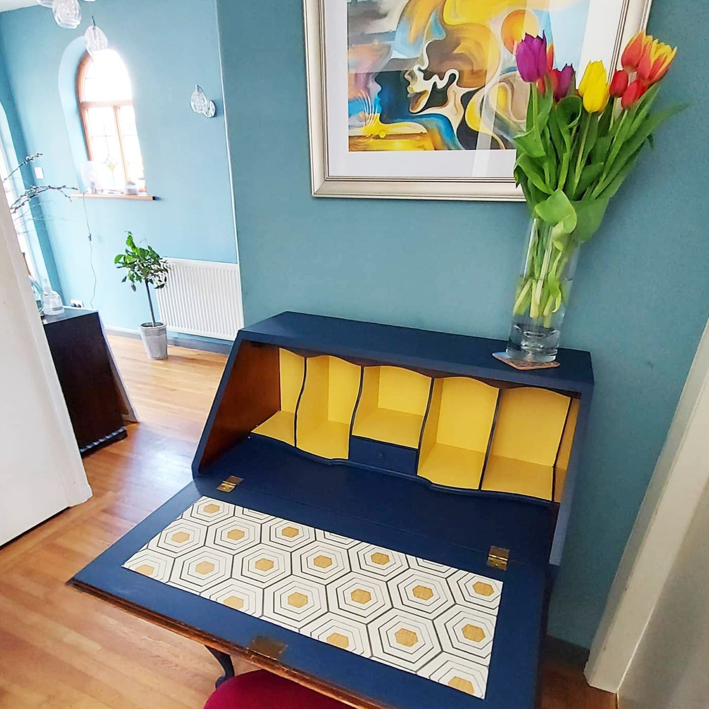 Hot As Mustard & Hornblower Bureau Upcycling Makeover