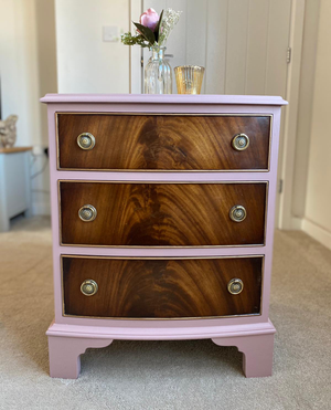 Dusky Blush Drawers Upcycling Makeover