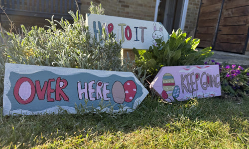Quick Guide to Colourful Easter Egg Hunt Signs