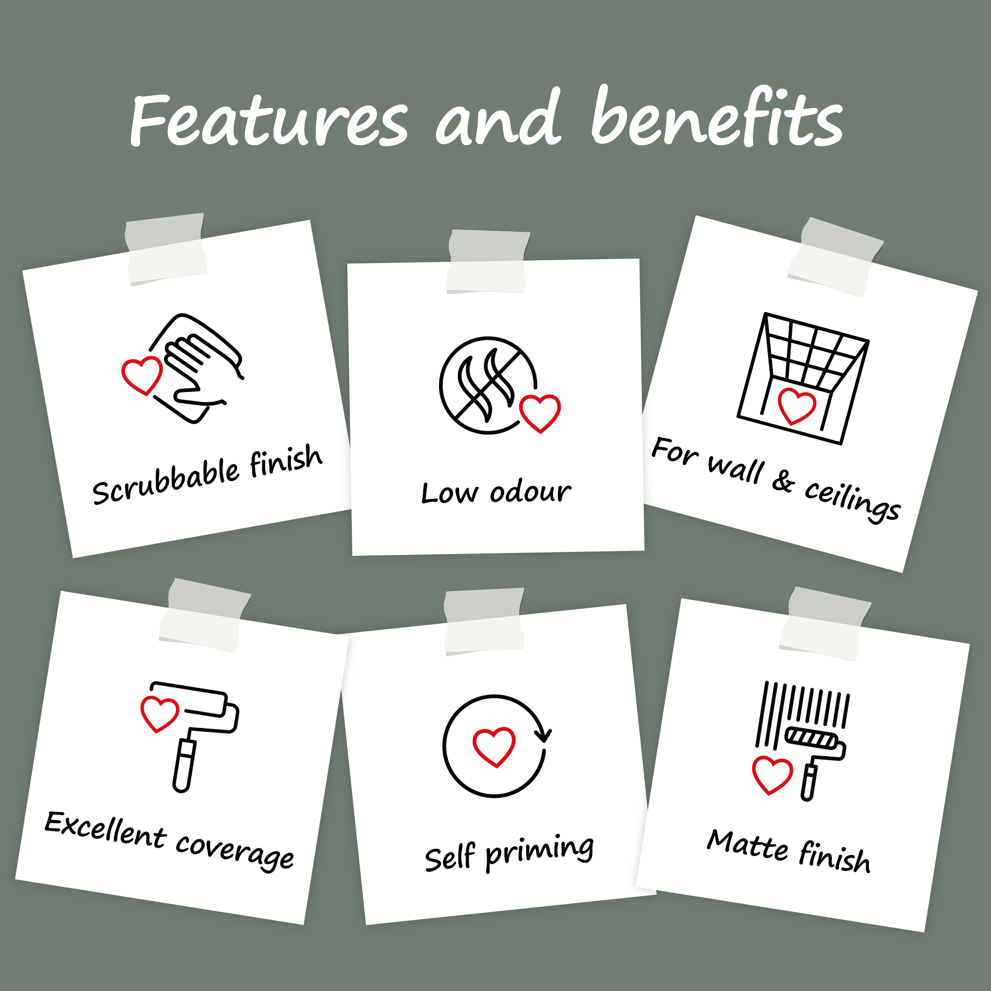 Steaming Green Wall Paint