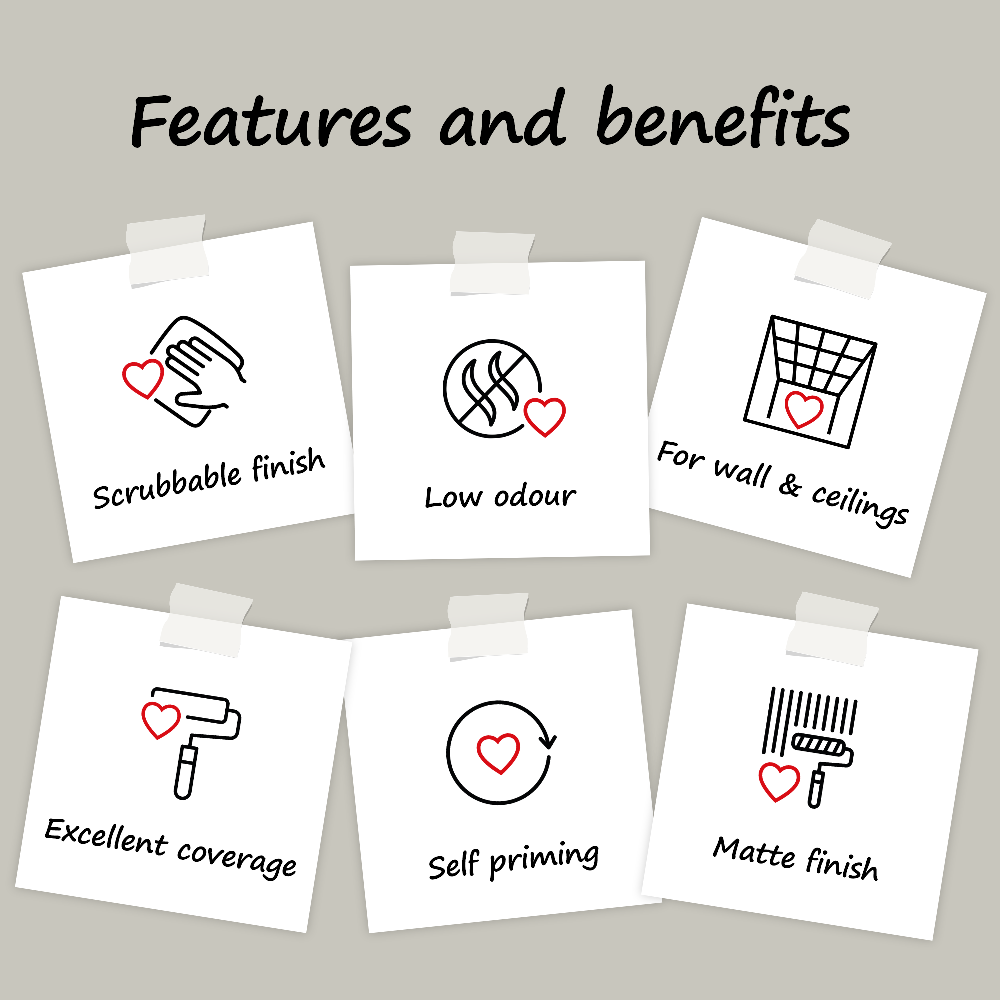 Stone in Love Wall Paint