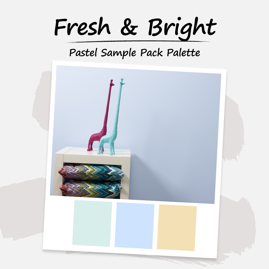 Peel & Stick Samples - Fresh & Bright Pastel Palette