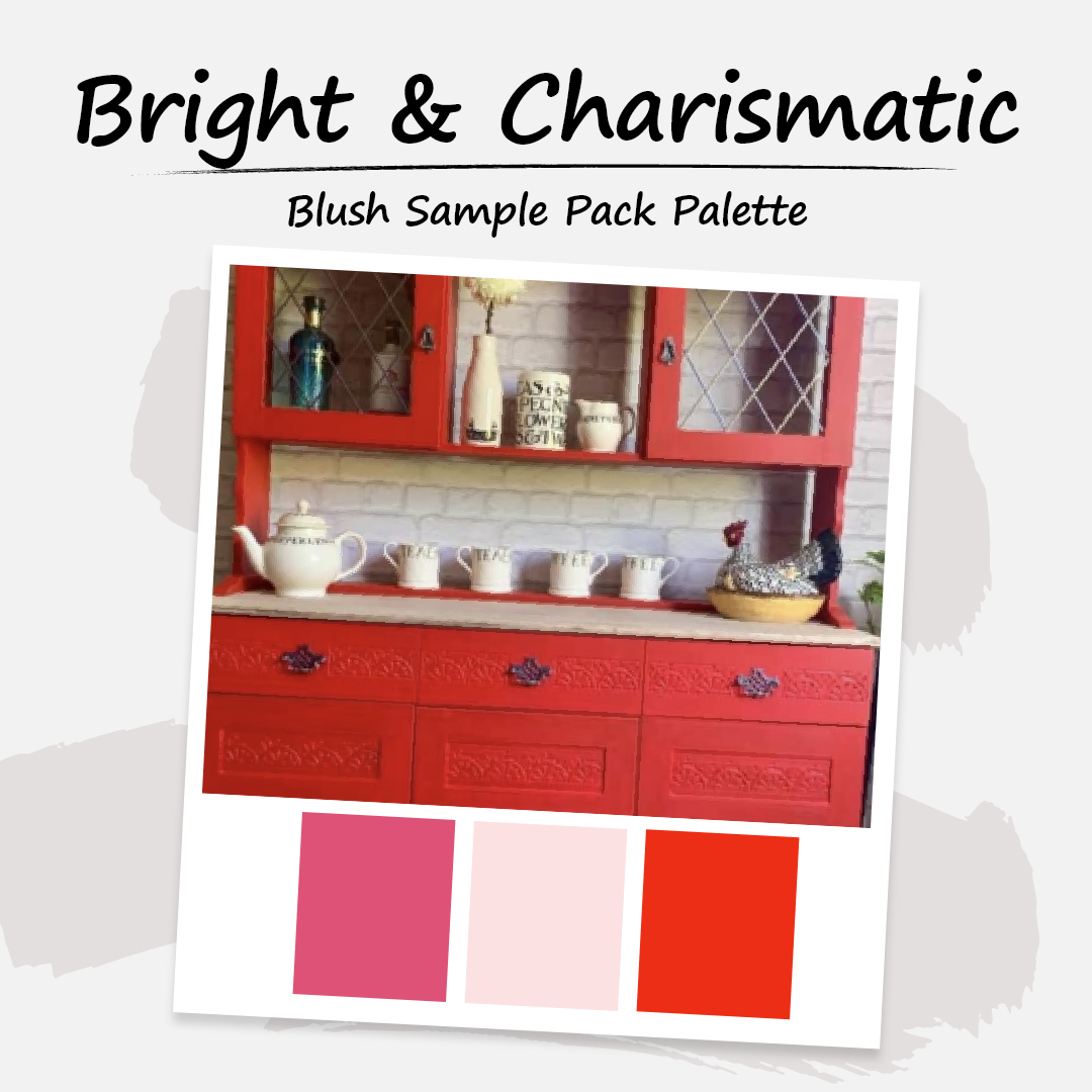 Peel & Stick Samples - Bright & Charismatic Blush Palette