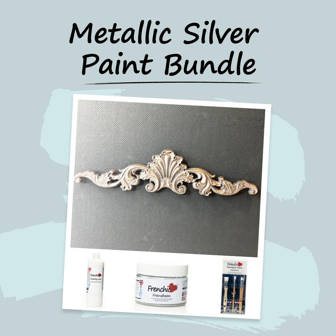 Metallic Silver Paint Bundle