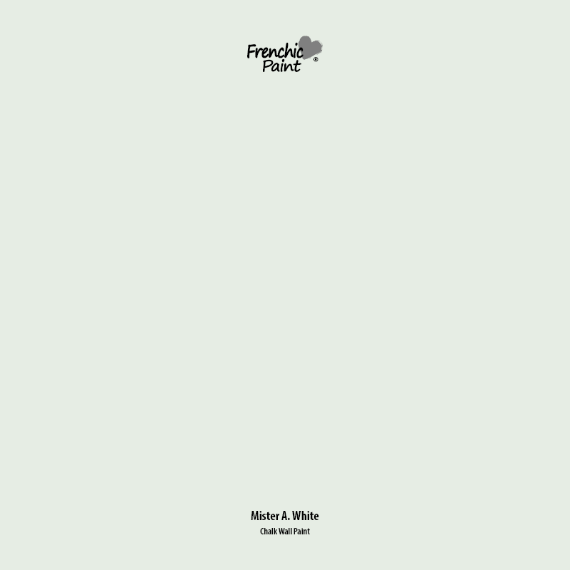 Mister A White - Peel & Stick Paint Sample