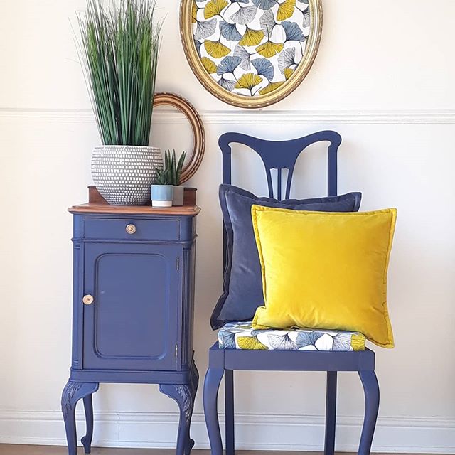 Hornblower Dark Blue Lazy Range Furniture Paint Frenchic