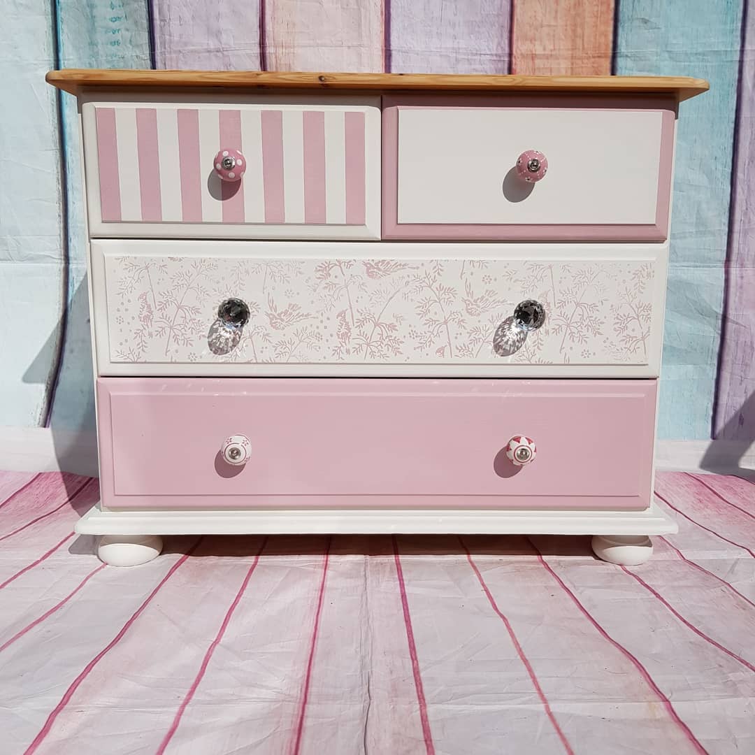 Wedding Cake Dresser Makeover