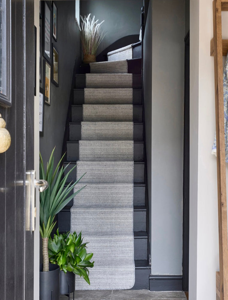 Blackjack Painted Staircase Makeover
