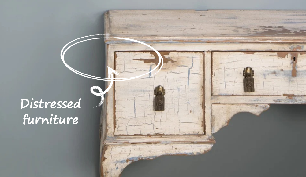 How to Create Distressed Furniture with Paint 