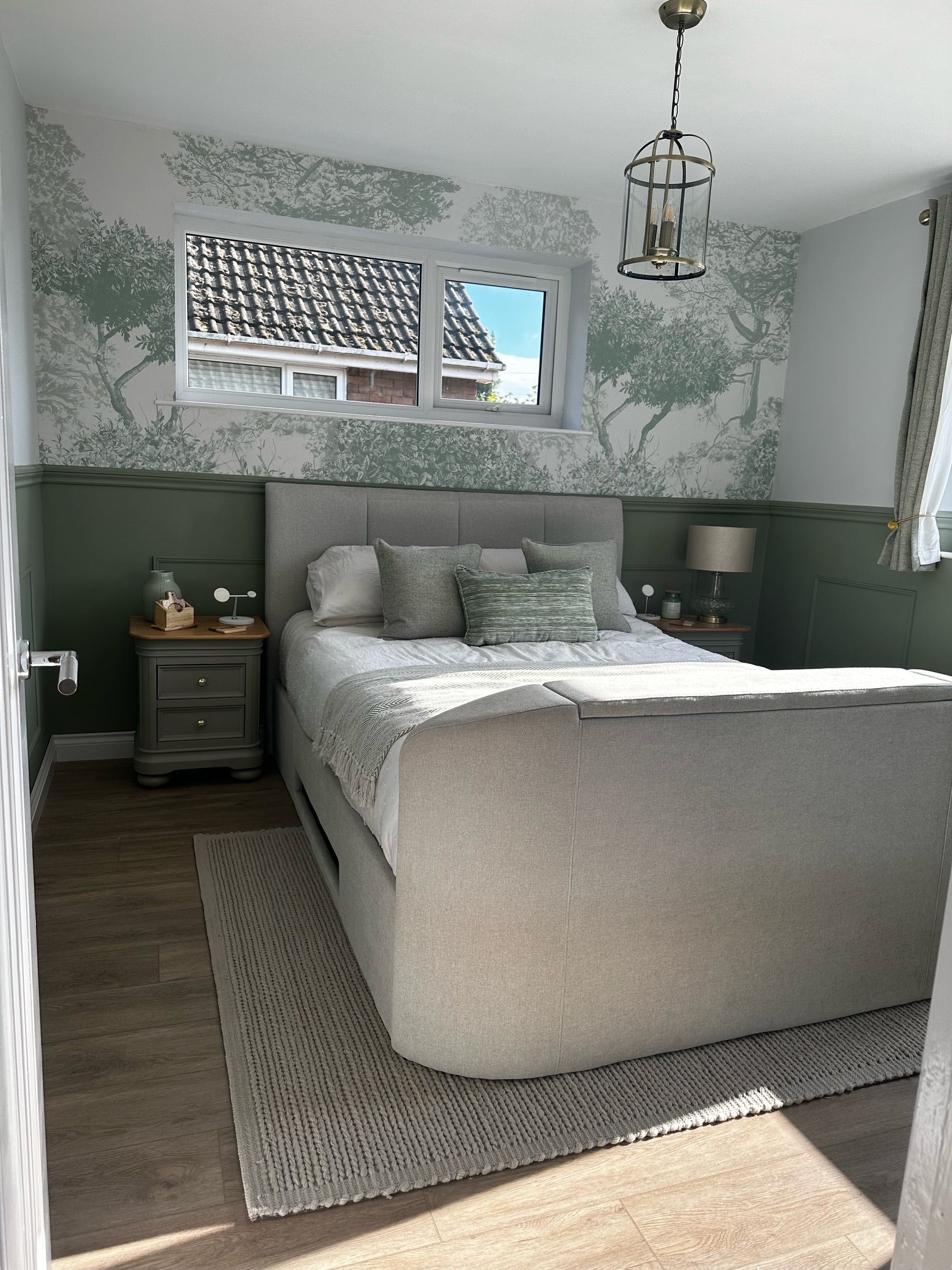 Moon Whispers & Green with Envy Bedroom Makeover