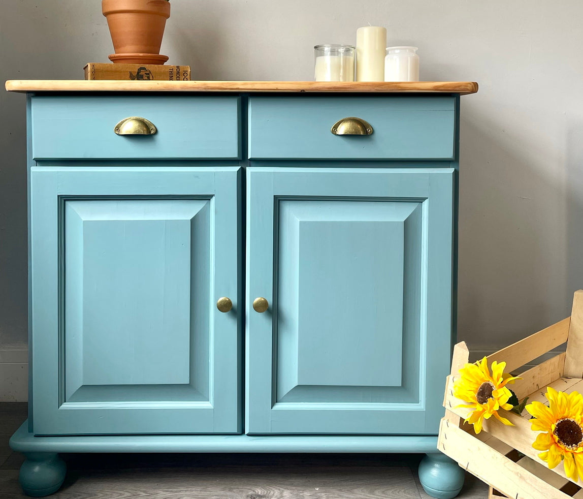 Dive In! Painted Cupboard Upcycle