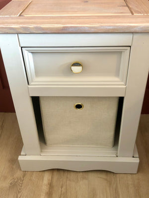 Cool Beans Bedside Cabinet Upcycling