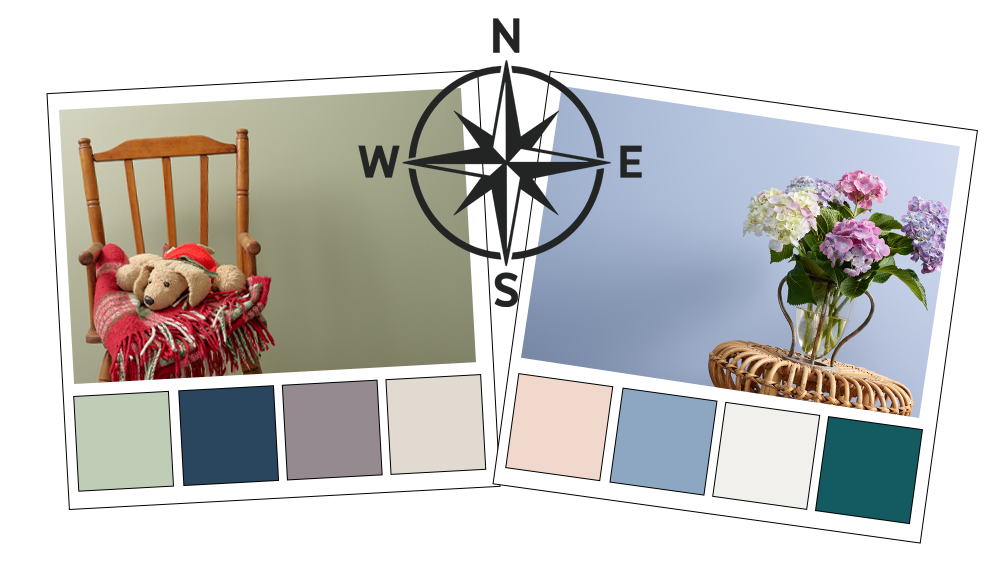 Let the light in: North, South, East and West Facing rooms