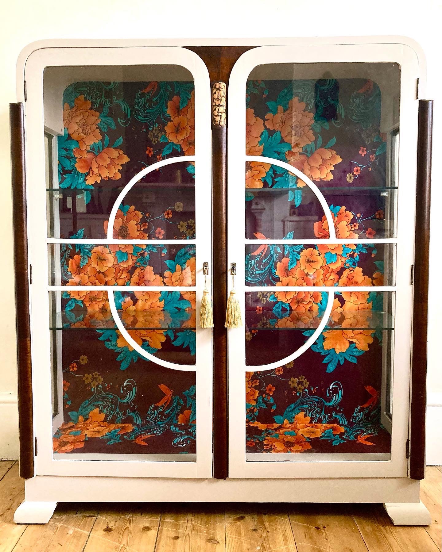Cool Beans Painted Cabinet Upcycling Idea