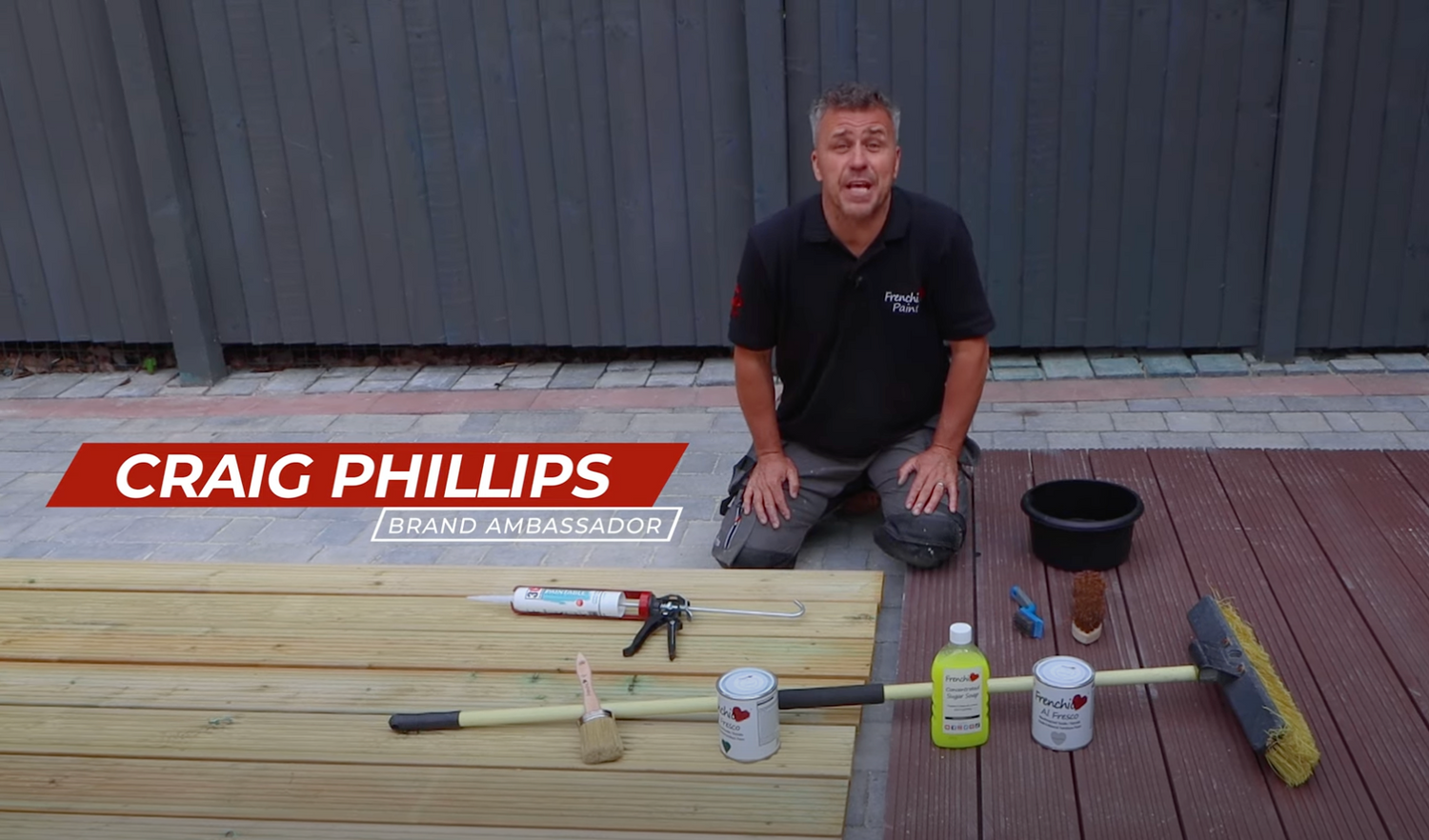 How to Prepare and Paint Decking