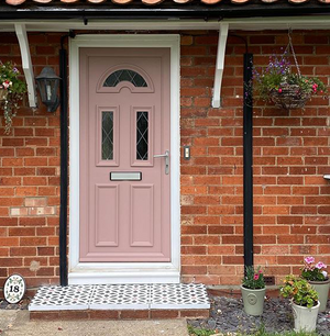 Dusky Blush Door Upcycling Project