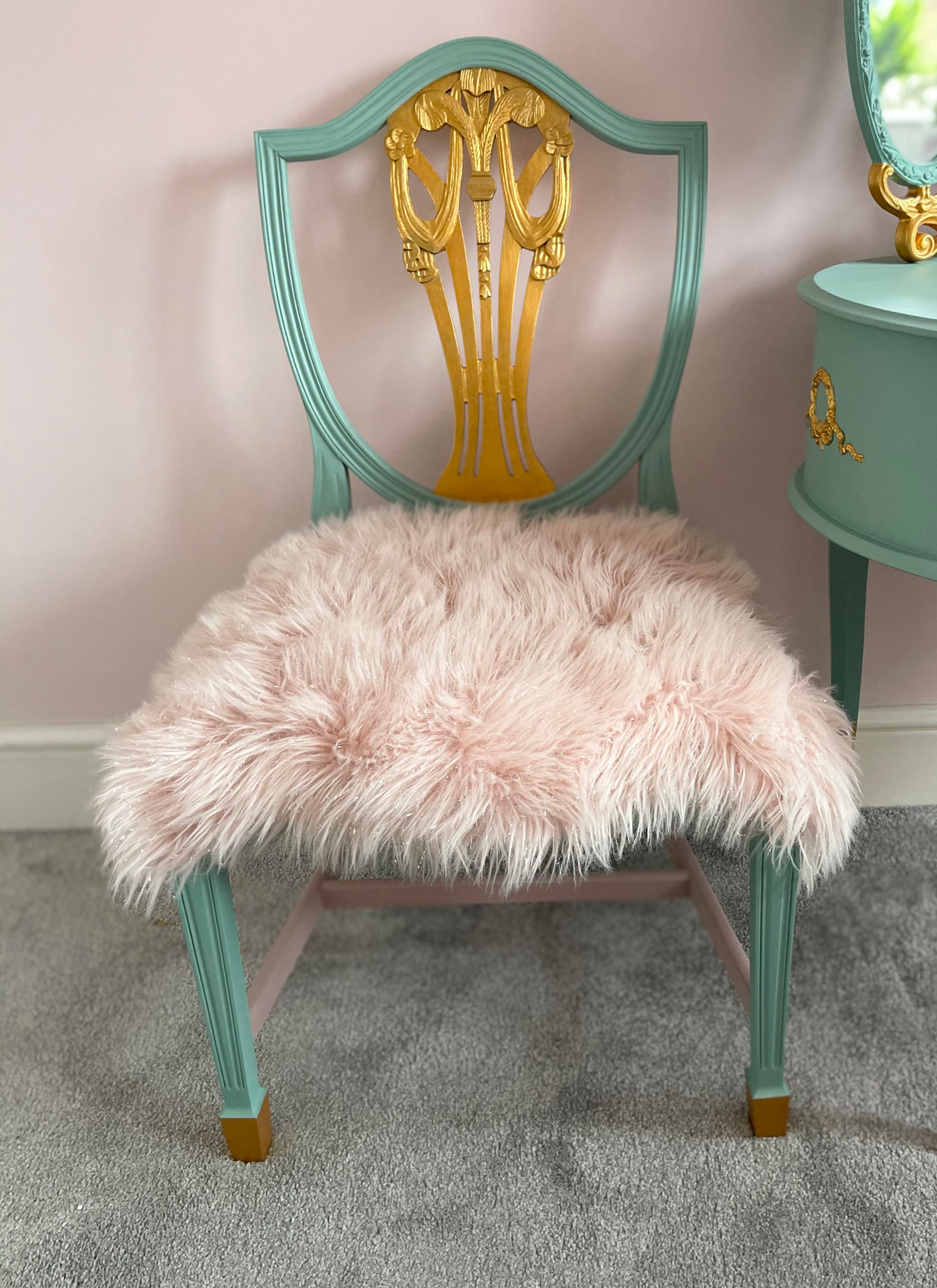 Mermaid For A Day Chair Transformation