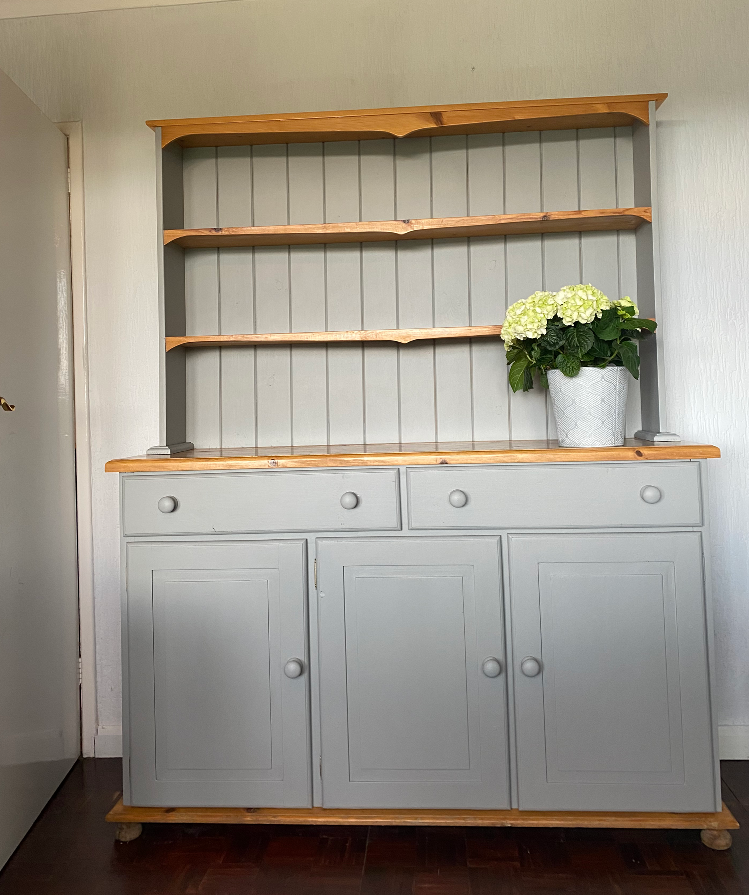 Spitfire Pine Welsh Dresser Upcycling Makeover