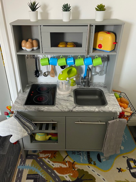 Spitfire Kids Play Kitchen Makeover