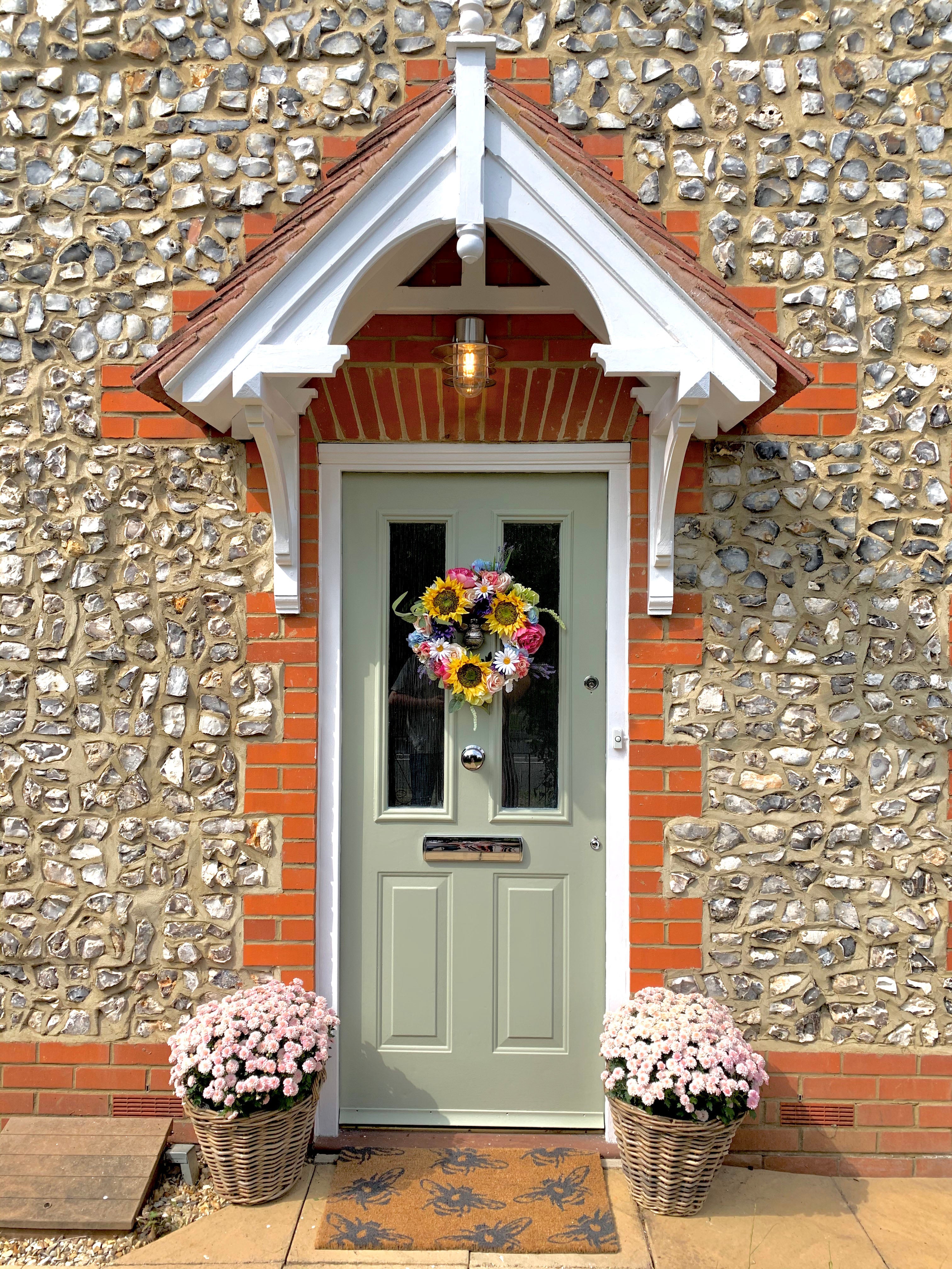 Wise Old Sage Door Makeover