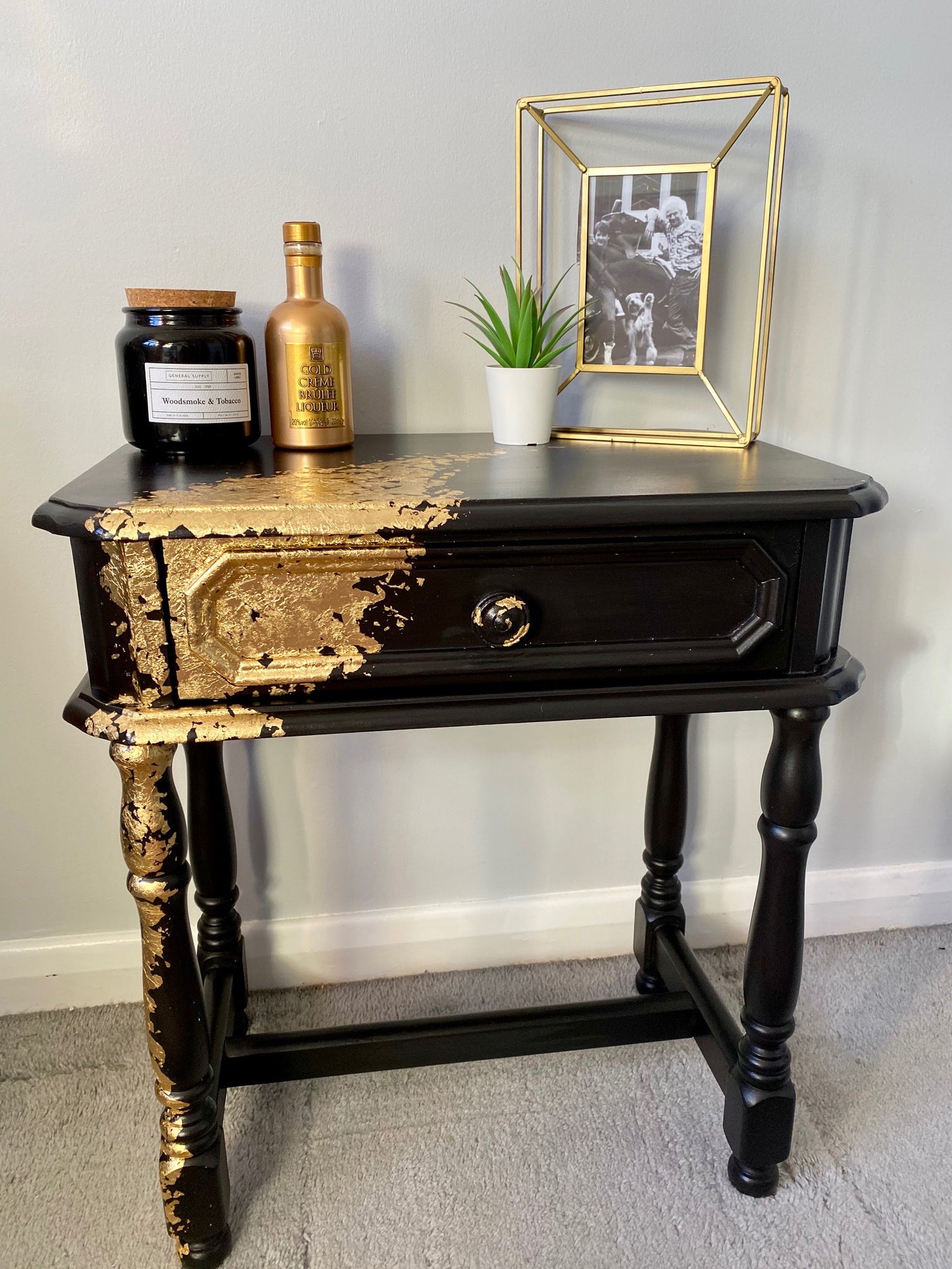 Blackjack Table Upcycling Makeover