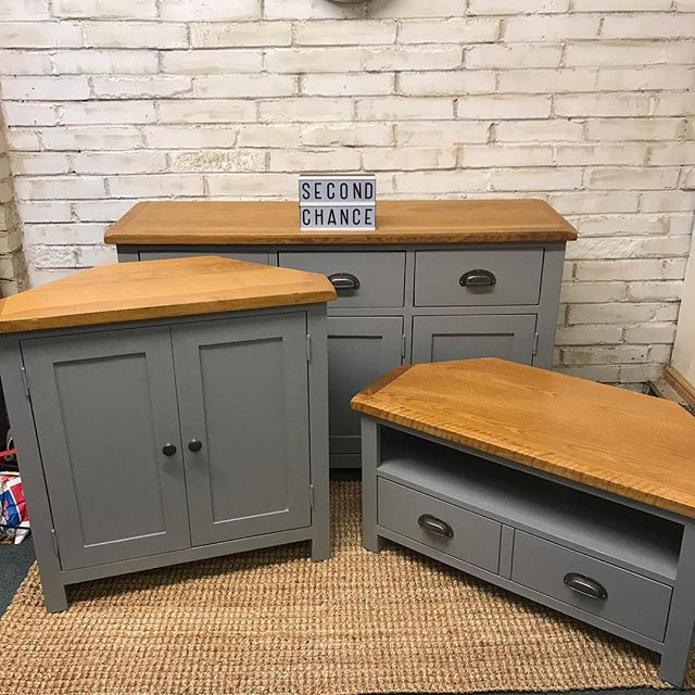 Grey Pebble Cabinet Trio Transformation