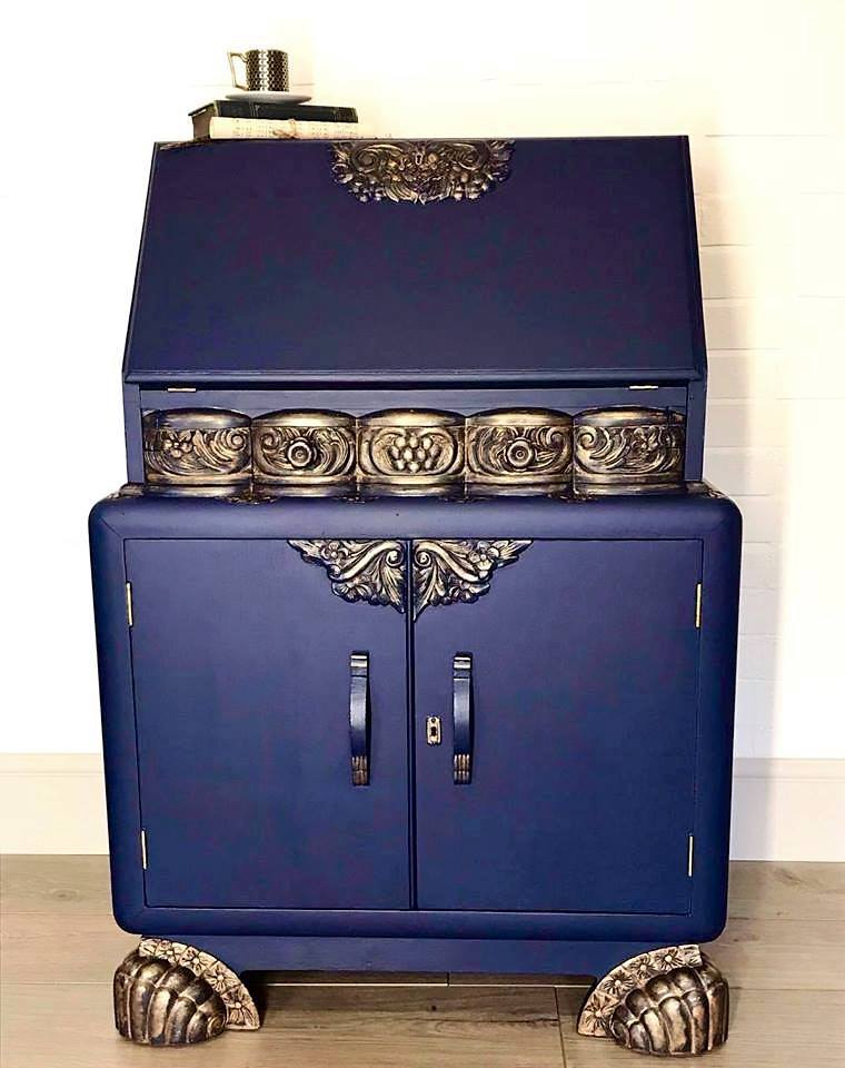 Hornblower Antique Side Cabinet Makeover