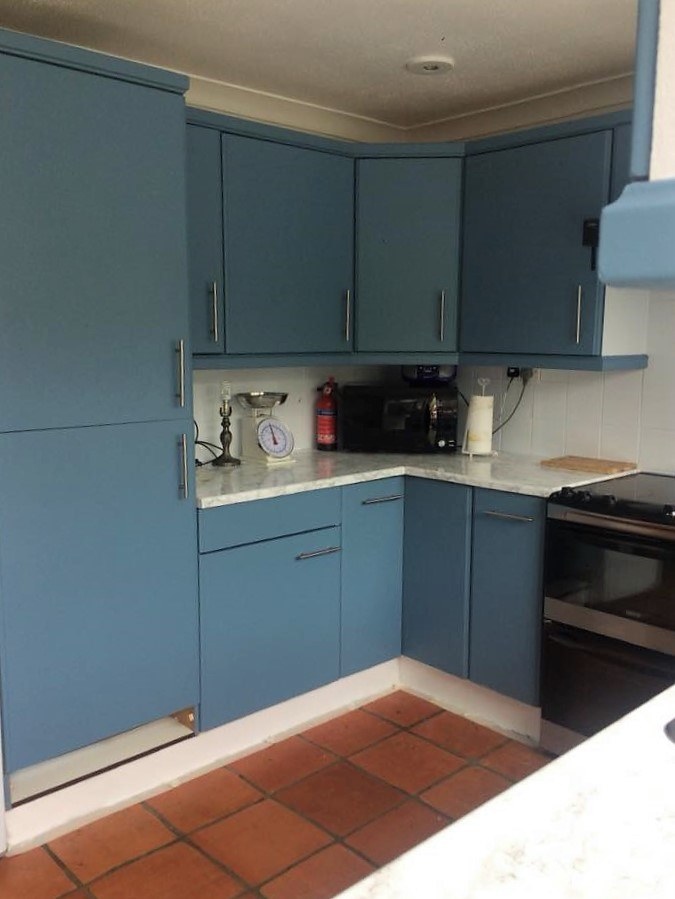 Ol' Blue Eyes Kitchen Makeover