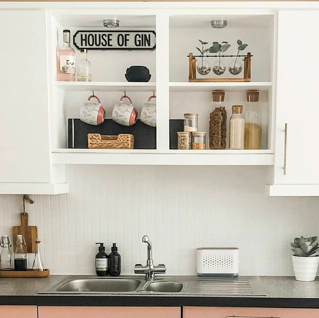 Dazzle Me! White Kitchen Cabinet Makeover