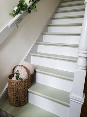 Wise Old Sage Staircase Upcycling Transformation