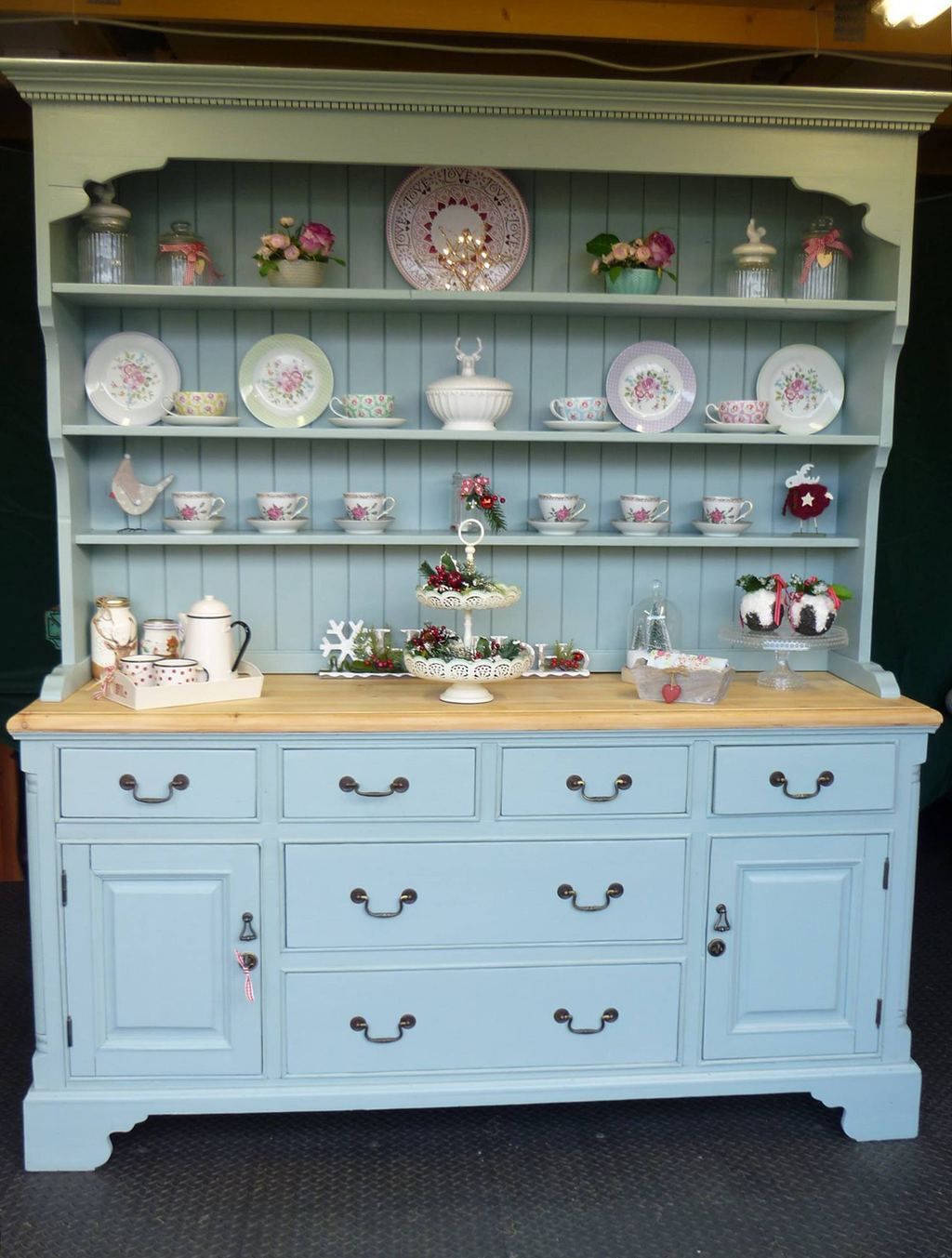 duck egg blue welsh dresser Duck egg blue Dutch dresser