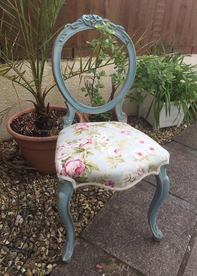 Scotch Mist Vintage Chair Makeover