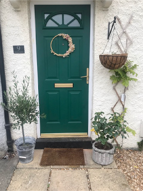 Victory Lane Front Door Makeover