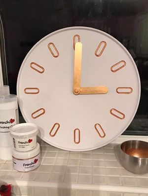 Virgin Clock Upcycling Project