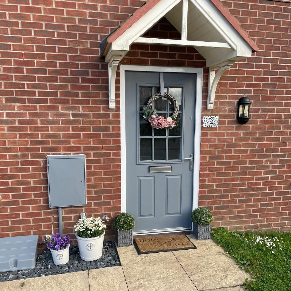 Exterior UPVC Door & Window Paint