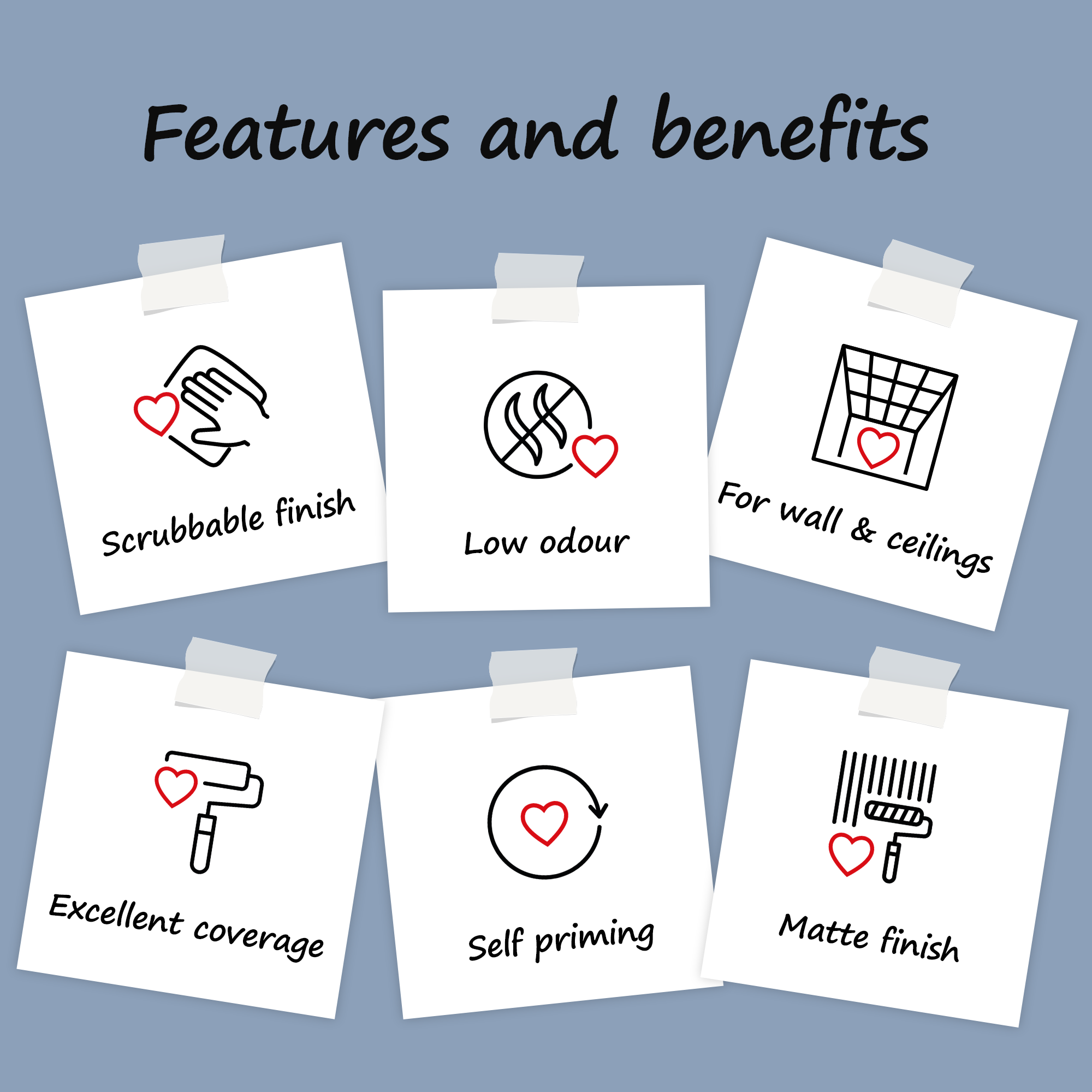 Moody Blue Wall Paint