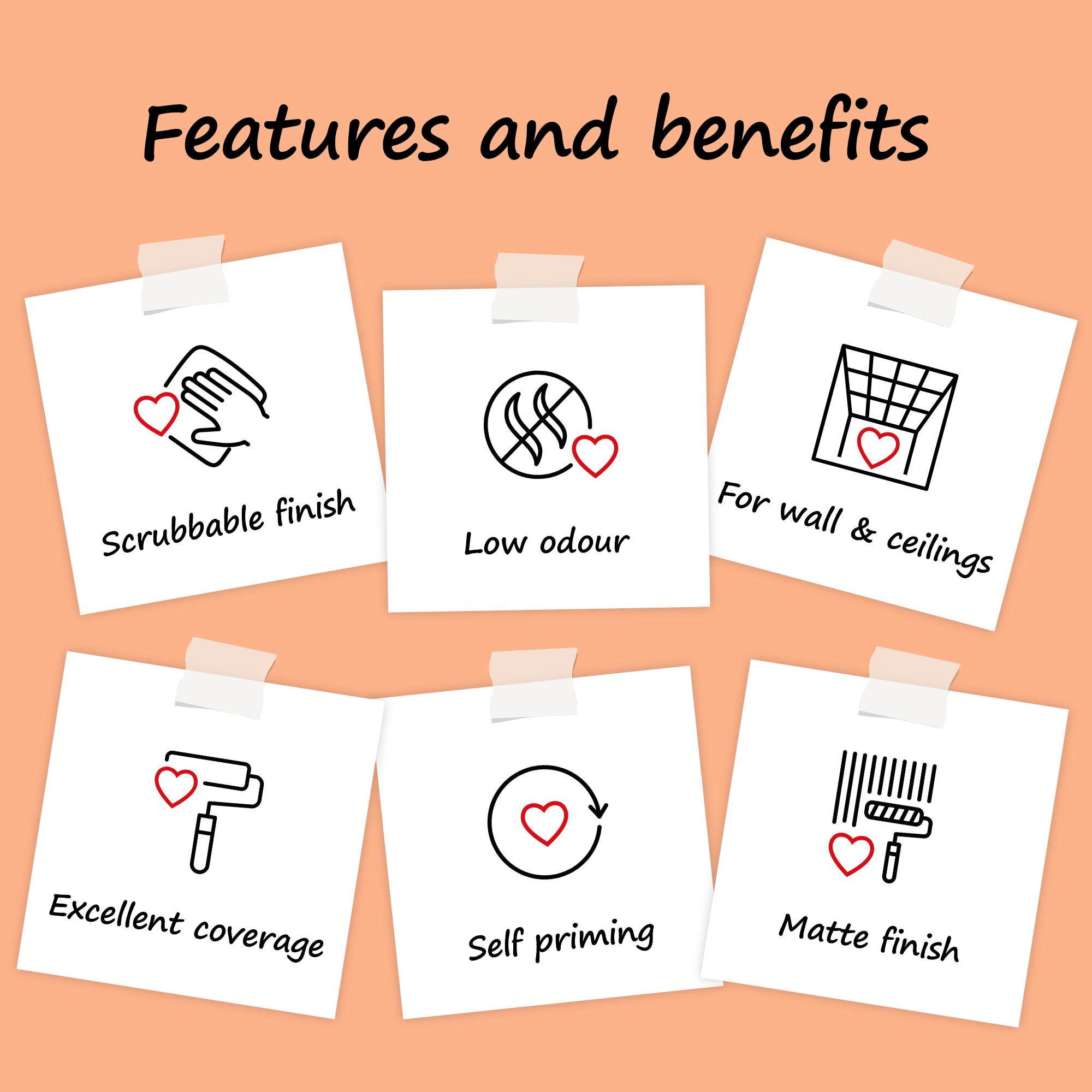 Peach & Love Wall Paint