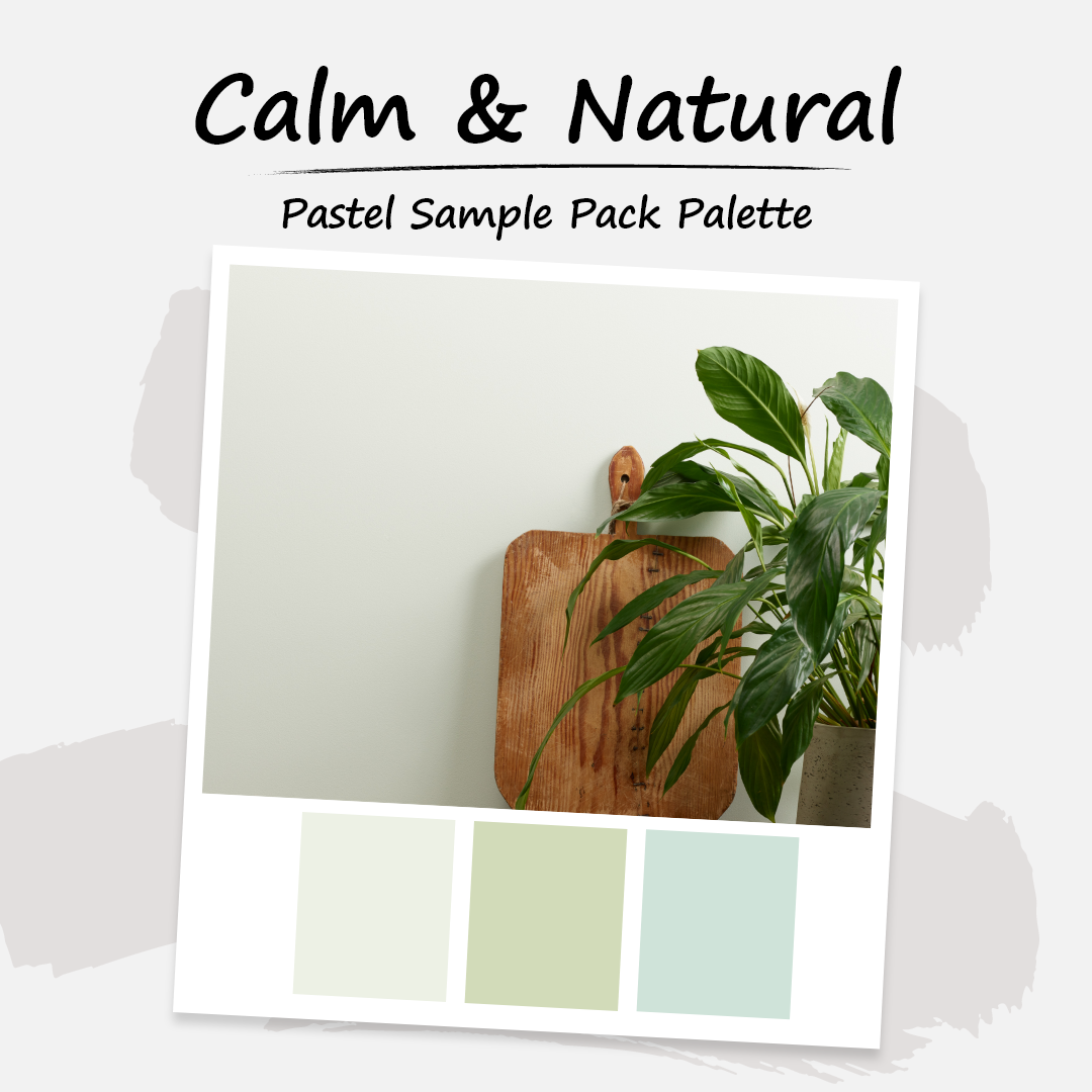 Peel & Stick Samples - Calm & Natural Pastel Palette