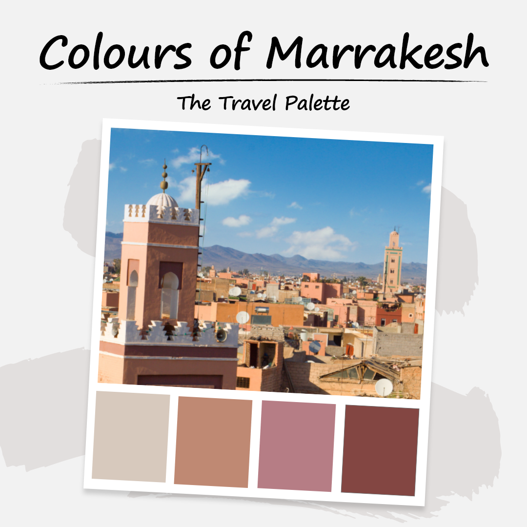 The Travel Palette - Colours of Marrakesh