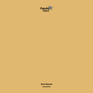 Hot As Mustard - Peel & Stick Paint Sample