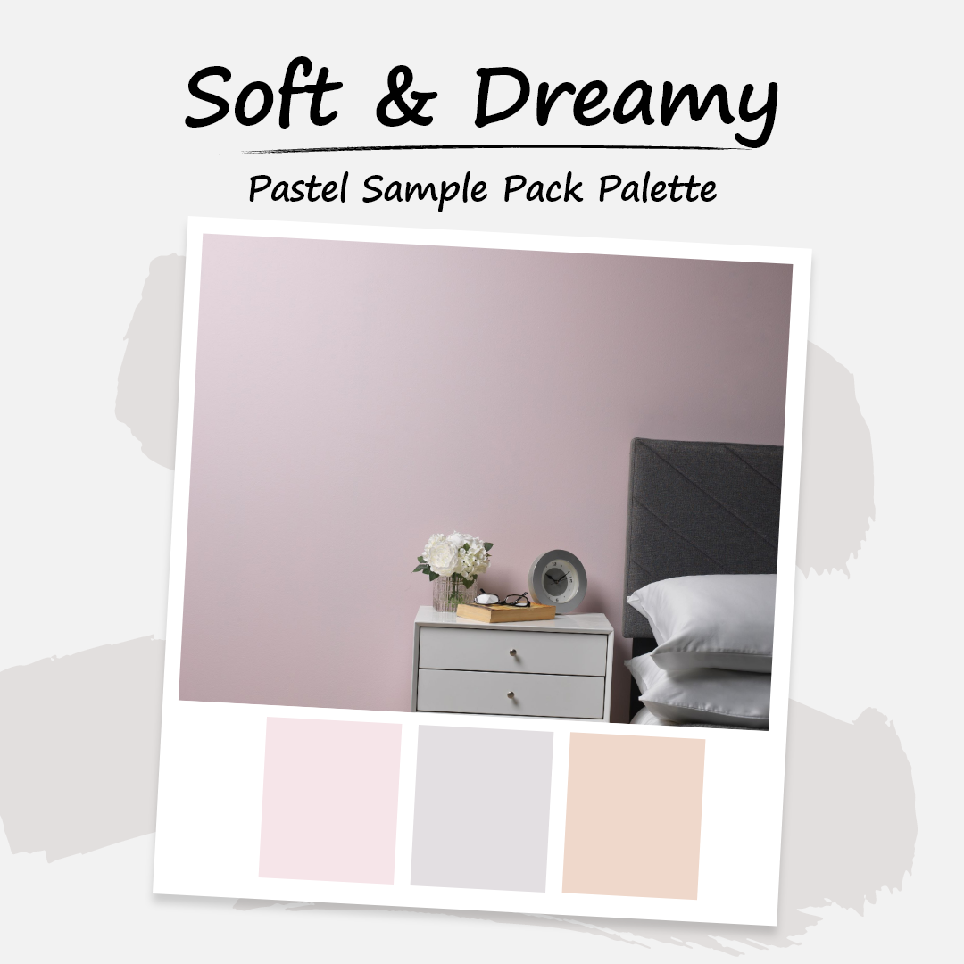 Peel & Stick Samples - Soft & Dreamy Pastel Palette