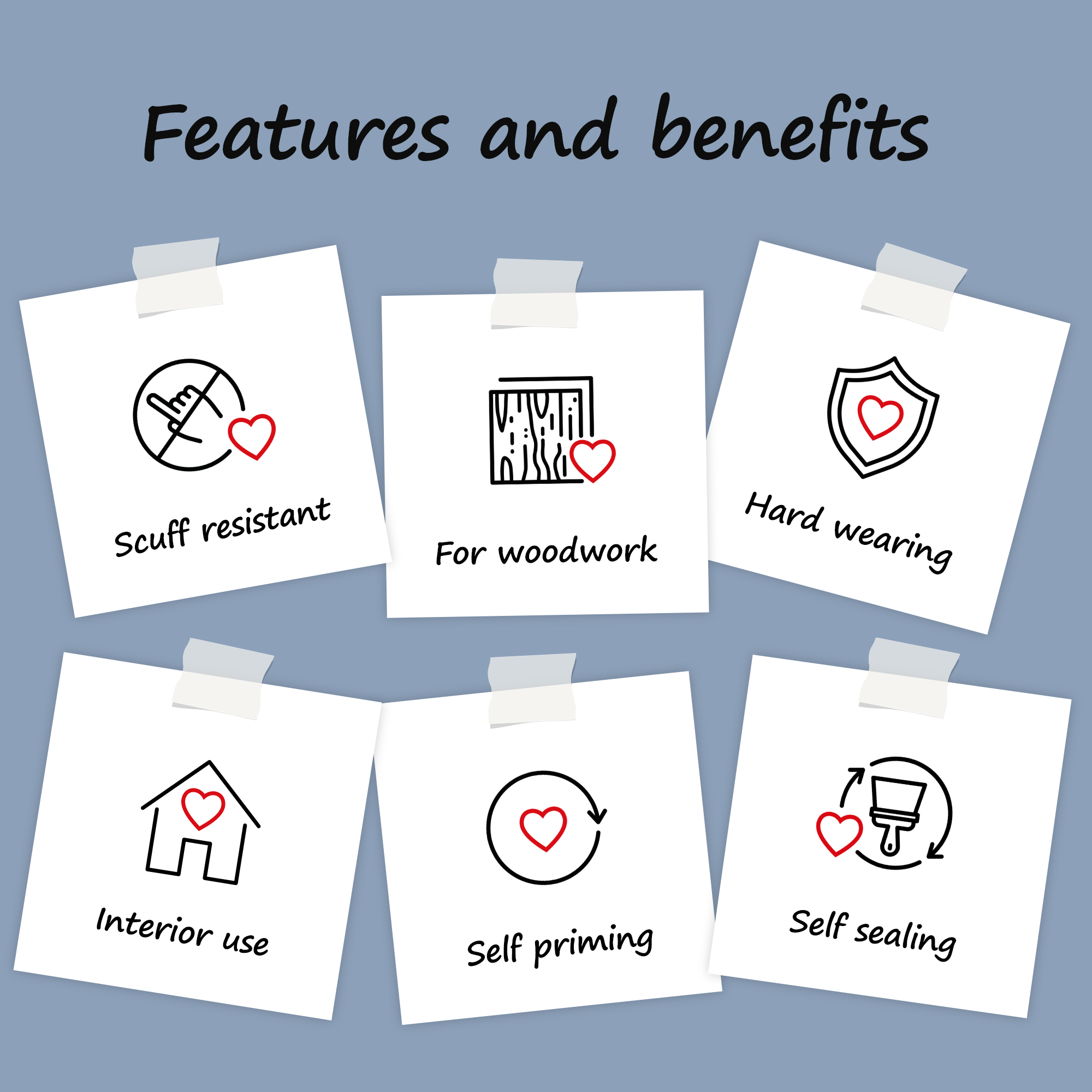 Moody Blue Trim Paint