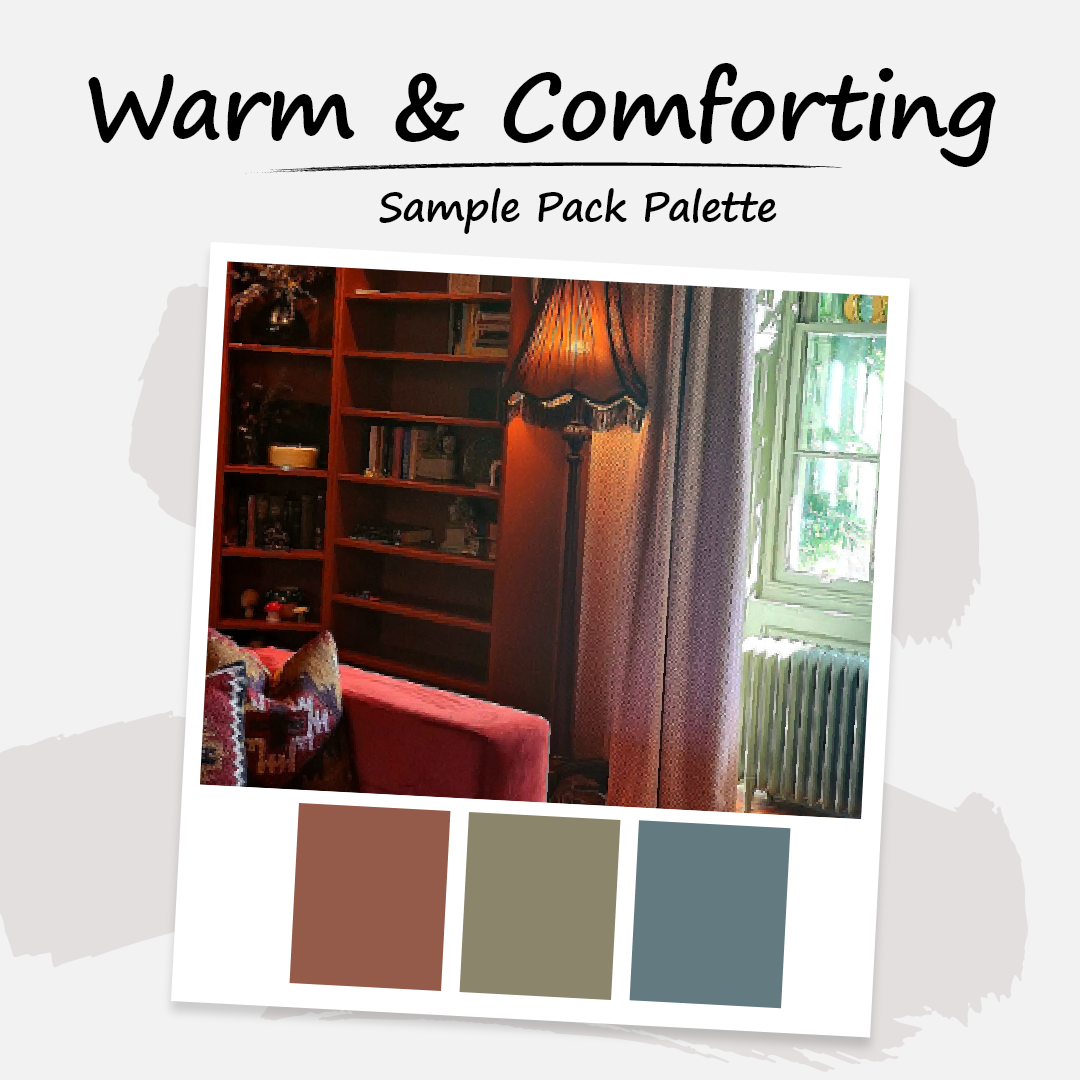 Peel & Stick Samples - Warm & Comforting Palette