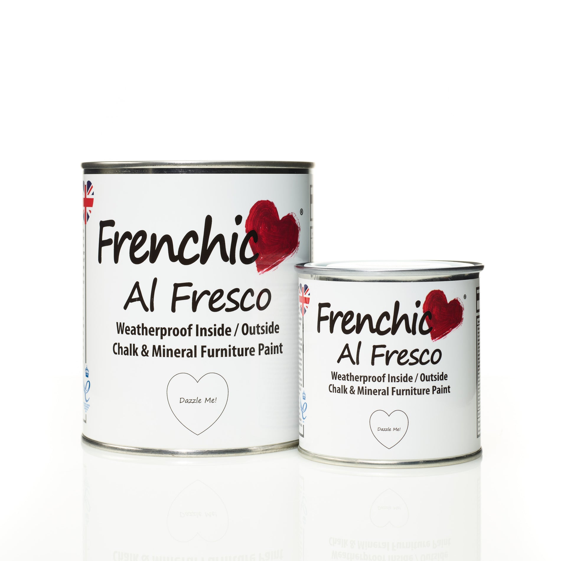 Dazzle Me! Dazzling White Al Fresco Furniture Paint Frenchic