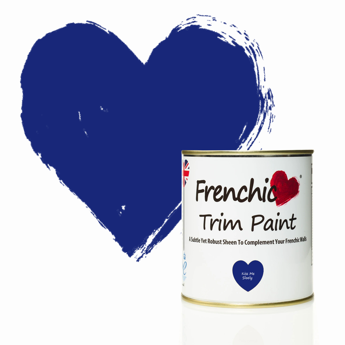 Kiss Me Sloely PurpllyBlue Trim Paint Frenchic